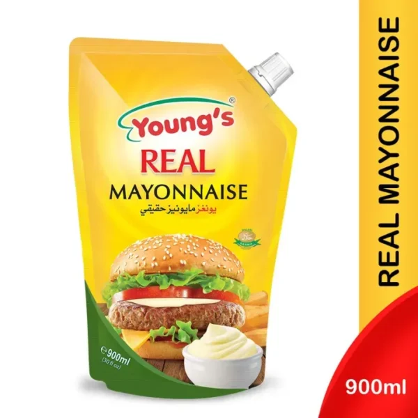 Young's Real Mayonnaise 900 ml Pouch