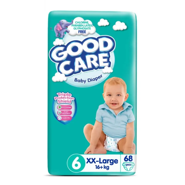 GoodCare Diaper Size 6 (16+kg) 68 pcs Jumbo Pack