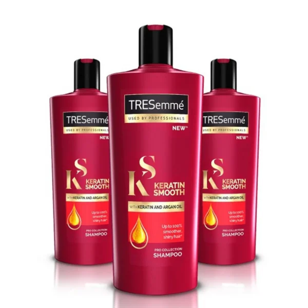 Rs.330 off on Pack of 3 of Tresemme Keratin Smooth & Straight Shampoo - 650ML