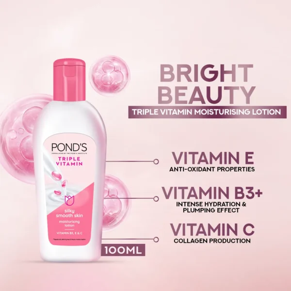 POND’S Triple Vitamin Moisturizing Lotion - 100ML