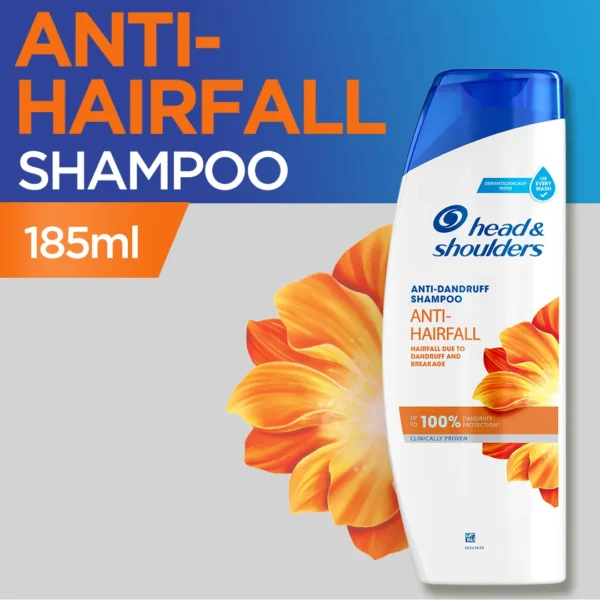 Head & Shoulders Anti Hairfall Shampoo 185ml
