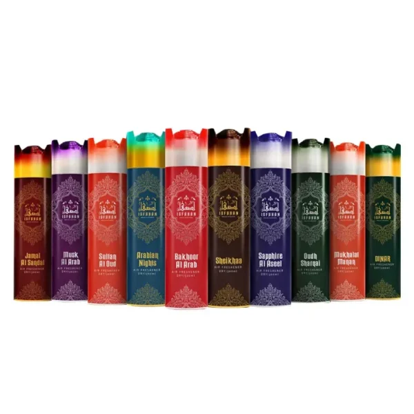 Isfahan Air Freshener - 300ML - Car, Room & Office Pack of 2, Pack of 3