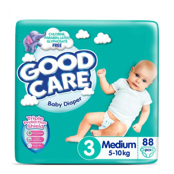 GoodCare Diaper Size 3 (5-10kg) 88 pcs Jumbo Pack