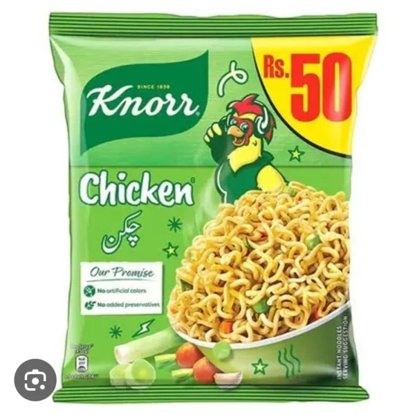 Knorr Chicken Noodles Rs=50