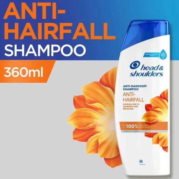 Head & Shoulders Anti Hairfall Shampoo 360ml