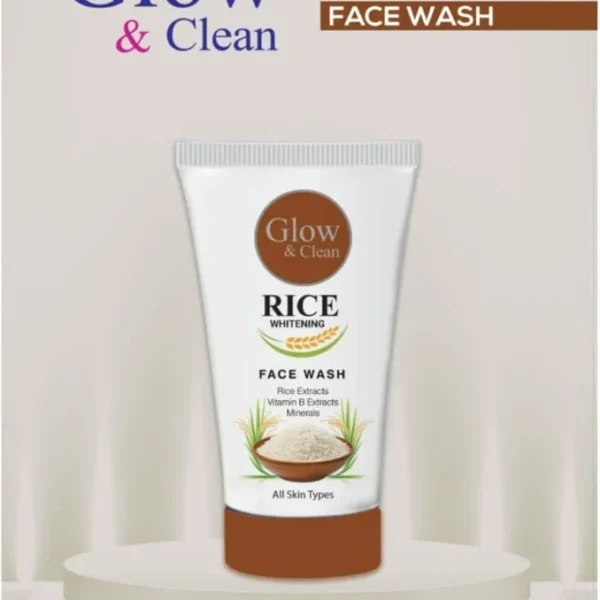 Glow & Clean Whitening Rice Face Wash