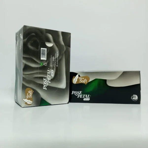 1 box | Rose Petal Pop Up Ultra Soft Facial Tissue Papers - 150 pulls x 2 ply