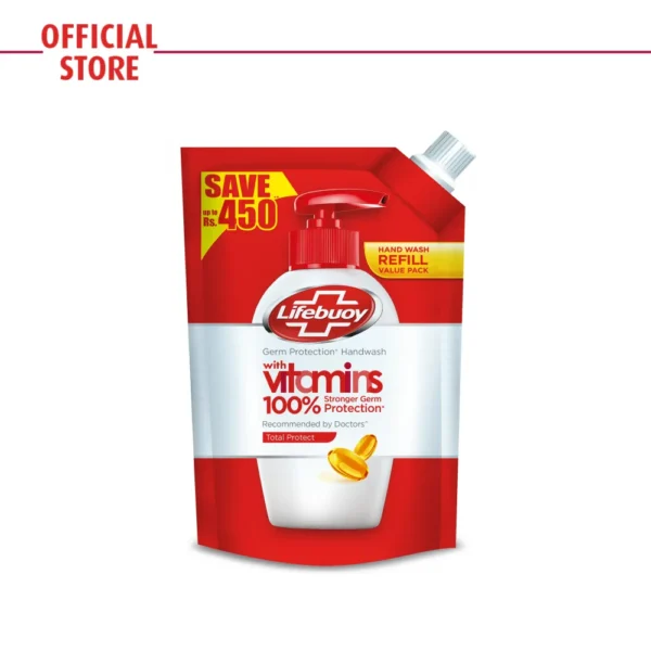 Lifebuoy Total 10 Handwash Refill - 900ML