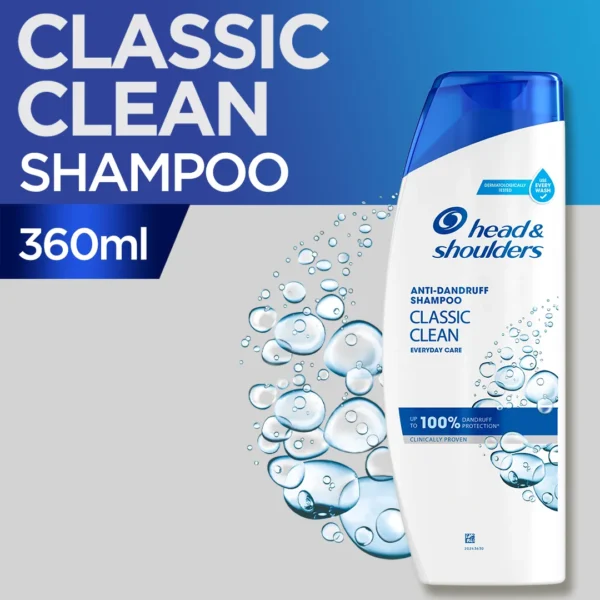 Head & Shoulders Classic Clean Shampoo 360ml