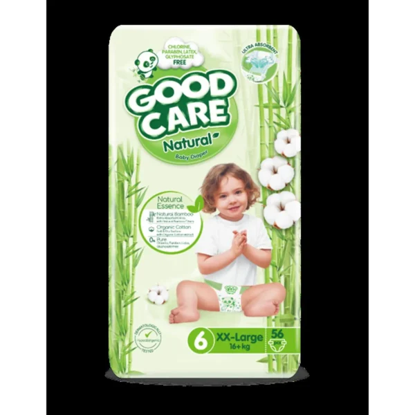 GoodCare Natural Daiper Size 6 (16+kg) 56 pcs Mega Pack