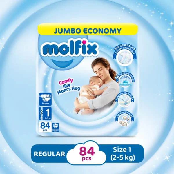 MOLFIX CC UV NEWBORN 84Pcs JUMBO PK