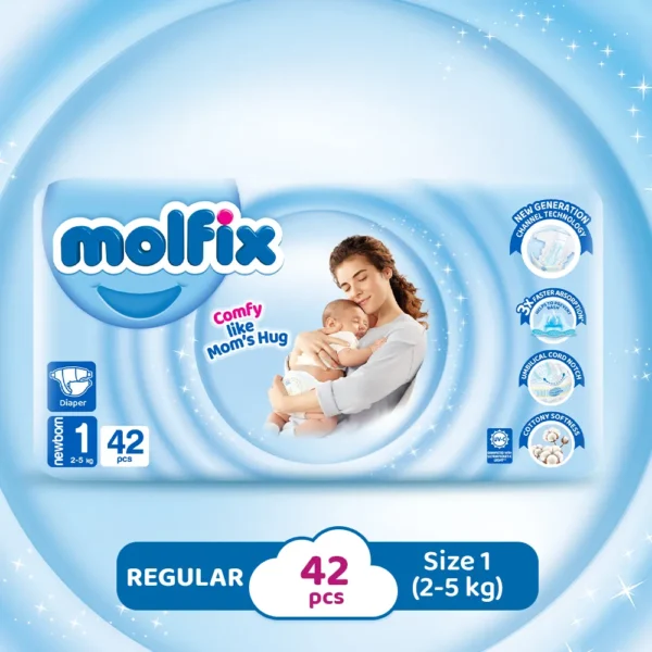 MOLFIX CC UV NEWBORN 42Pcs TWIN PK