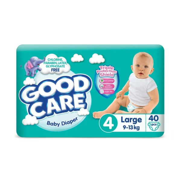 GoodCare Diaper Size 4 (9-13kg) 40 pcs Twin Pack
